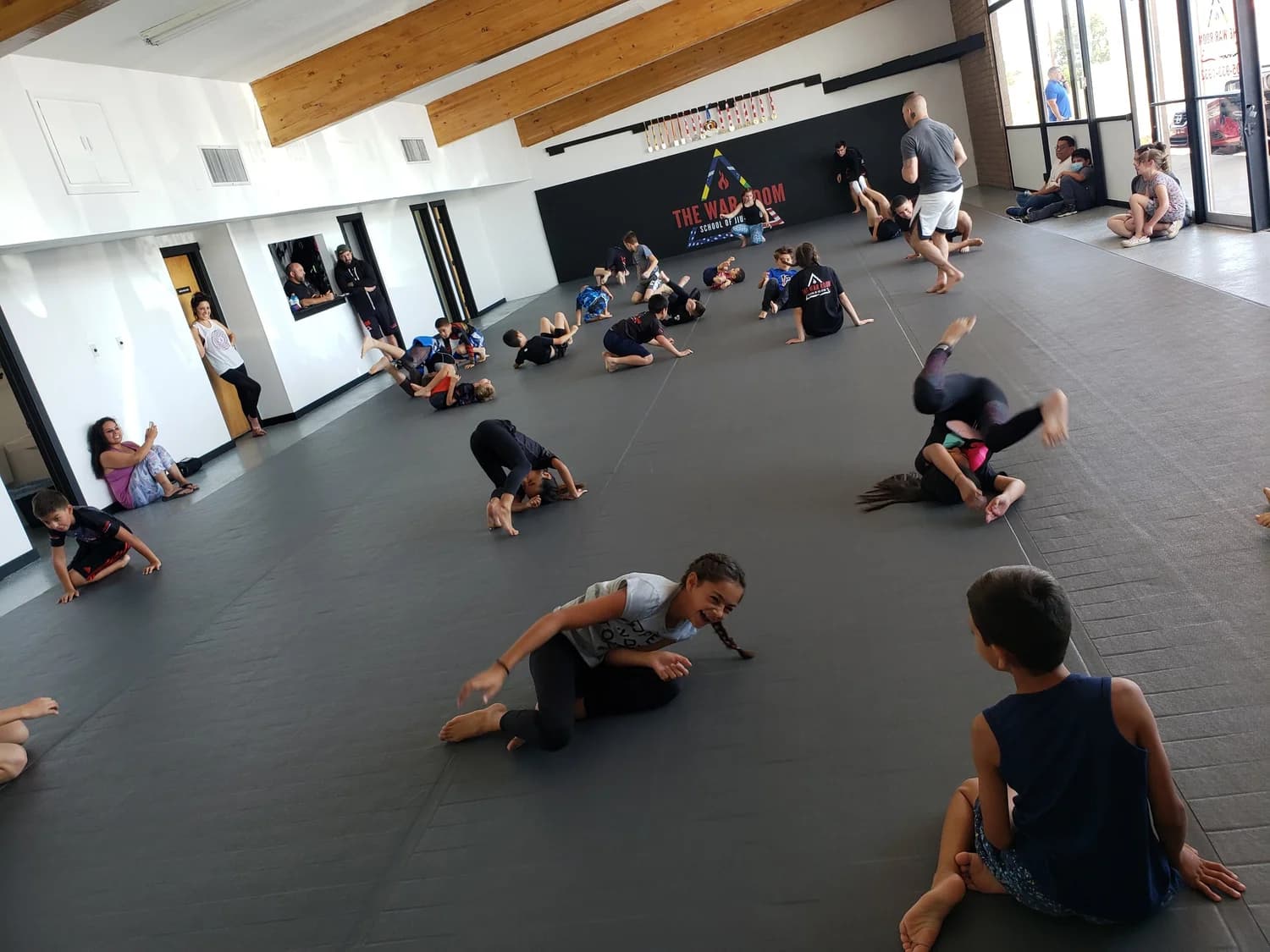 Exterior or interior of The War Room School of Jiu Jitsu