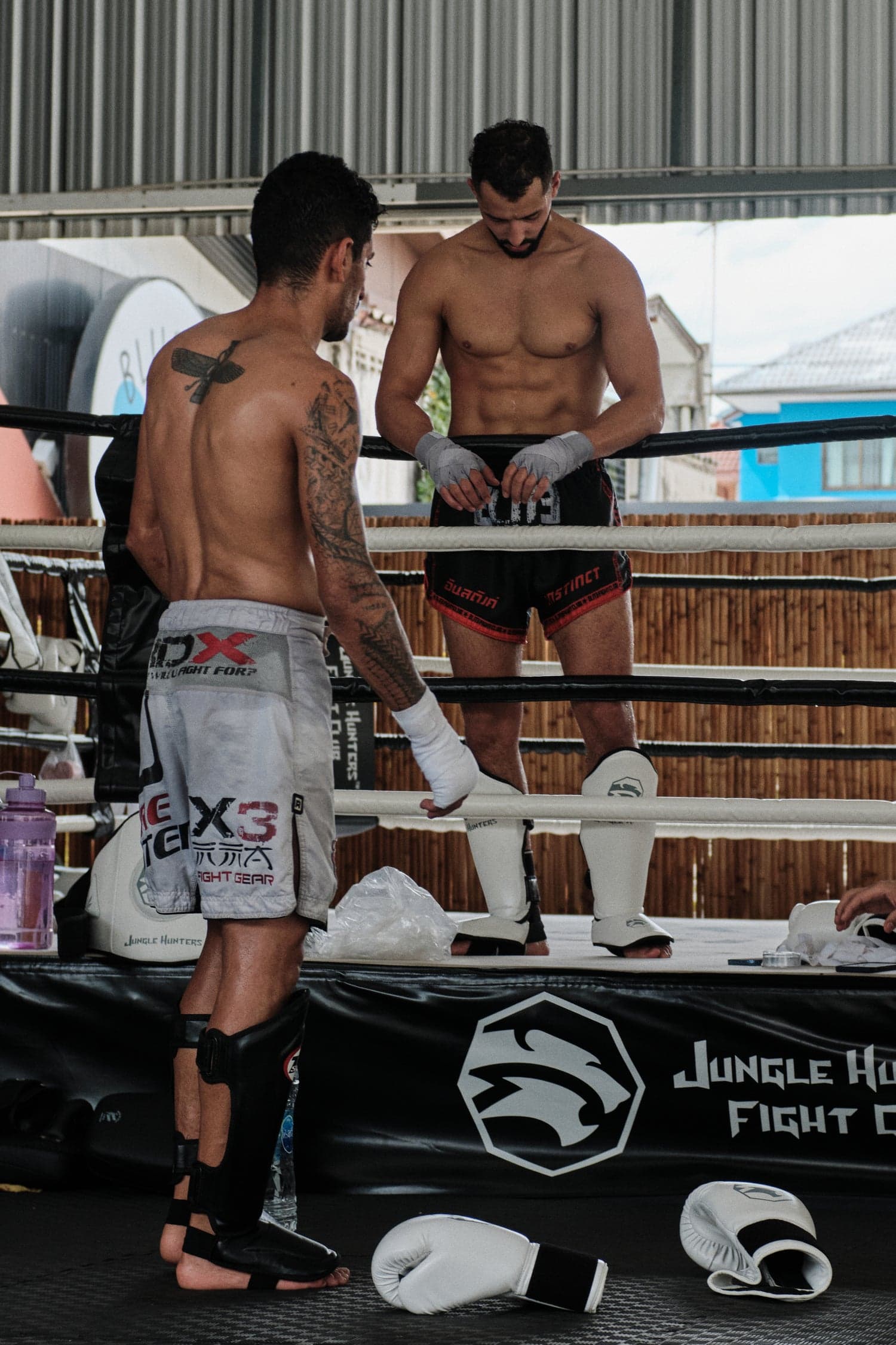 Exterior or interior of Jungle Hunterz Muaythai มวยไทย