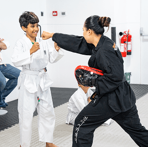 Exterior or interior of The Warrior Academy Abu Dhabi