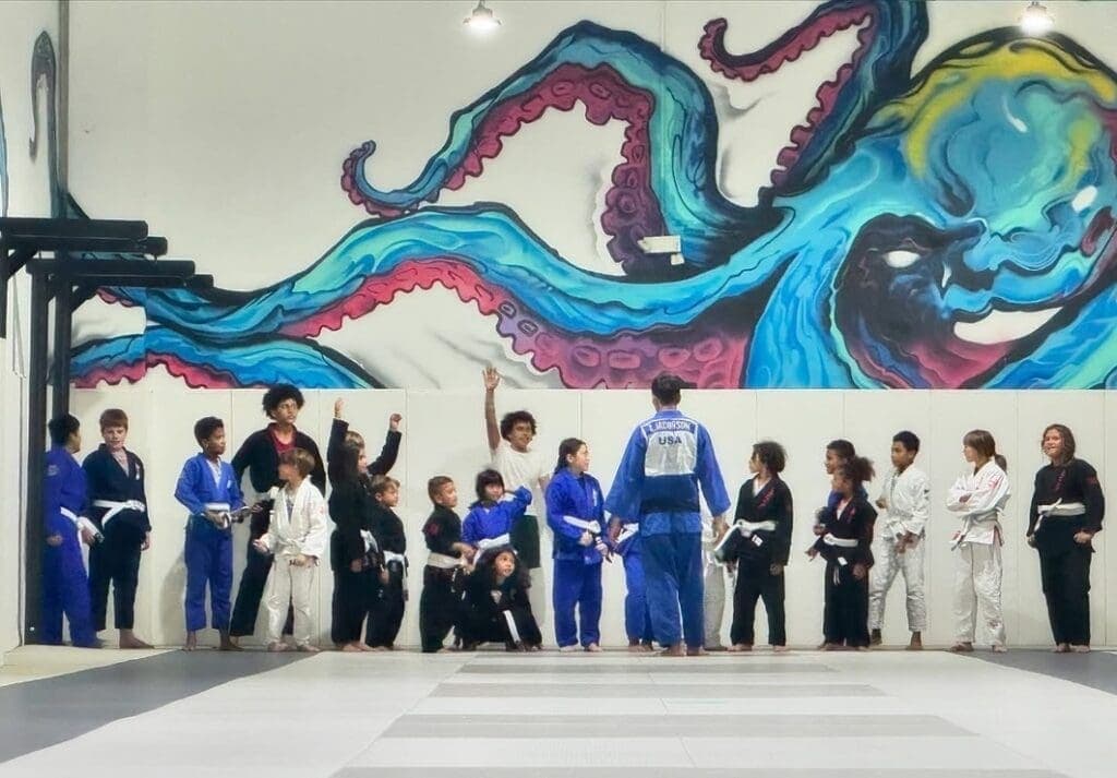 Exterior or interior of The Compound Fight House