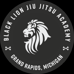 BLACK LION JIU JITSU ACADEMY Grand Rapids Michigan logo