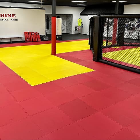 Exterior or interior of Machine Mixed Martial Arts