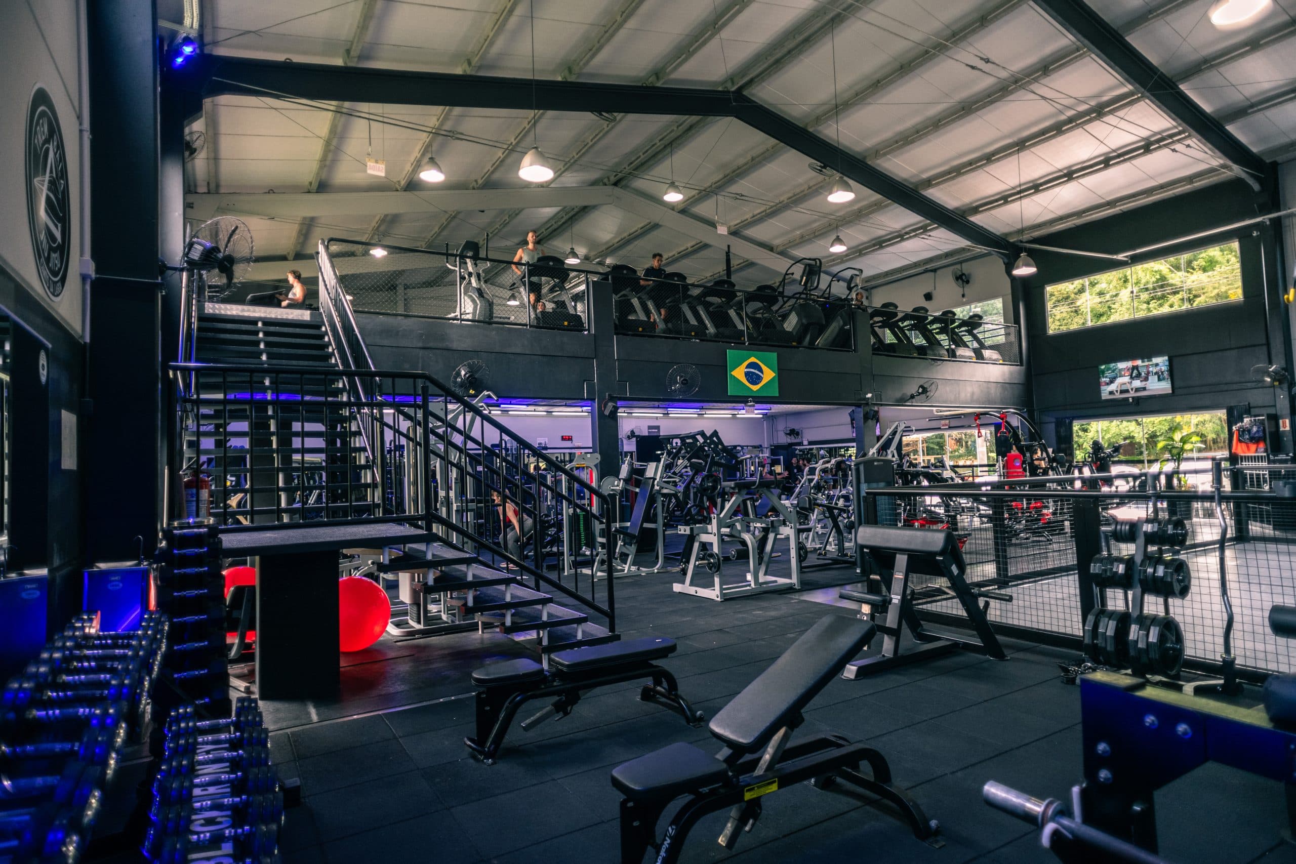 Exterior or interior of Academia Black Iron Gym