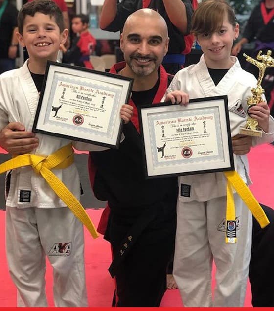 Exterior or interior of American Karate Academy #1 MMA /Karate School in Hammocks Miami