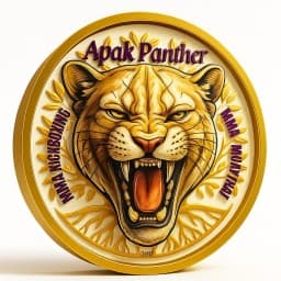 Apak panther mma logo