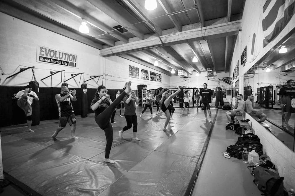 Exterior or interior of Evolution MMA Miami
