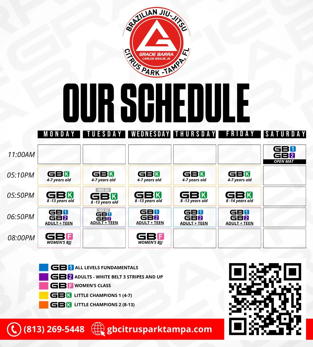 Exterior or interior of Gracie Barra - Jiu Jitsu in Tampa